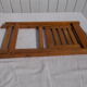 Folding wooden chair for children