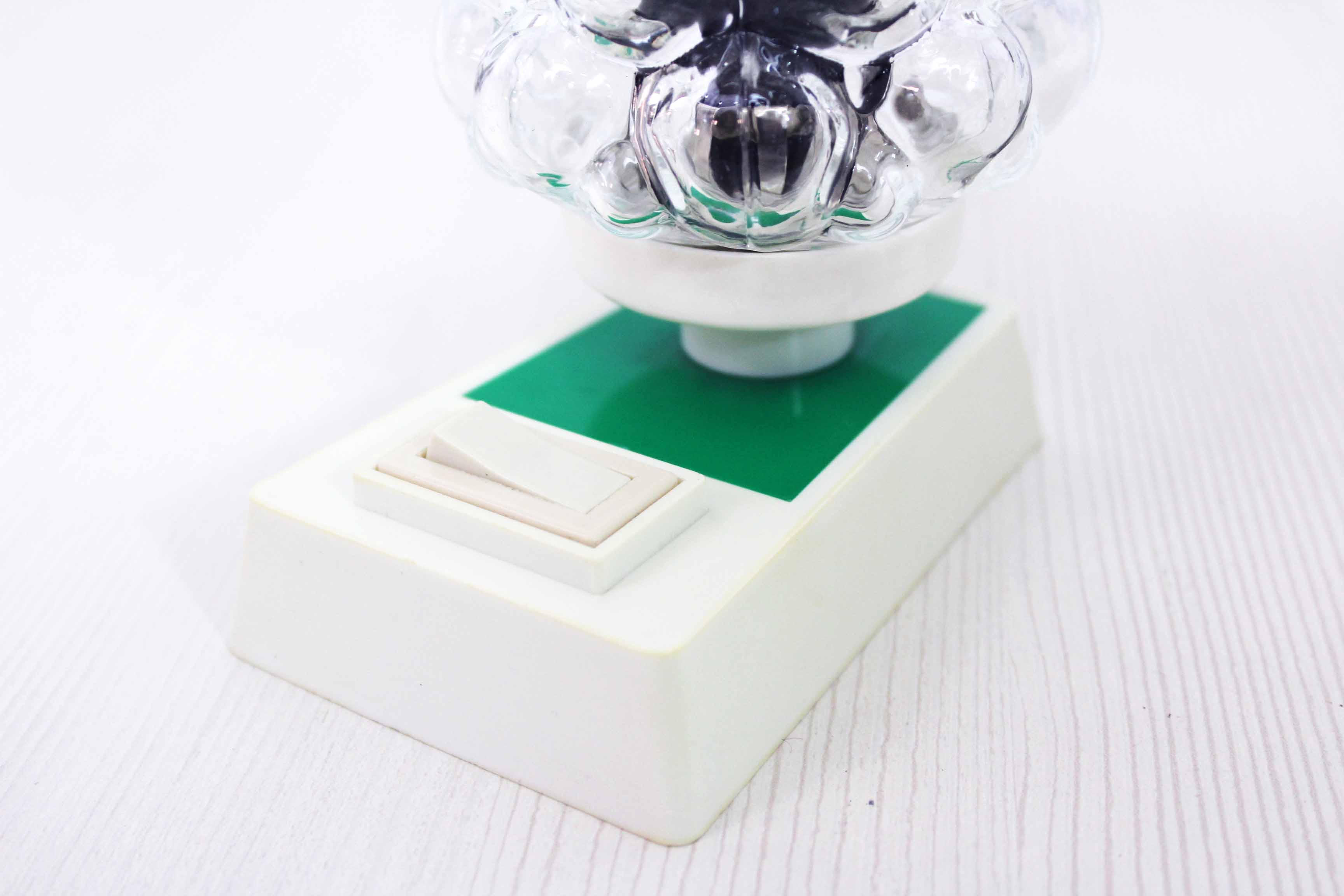 60s Bedside or table lamp, grape cluster