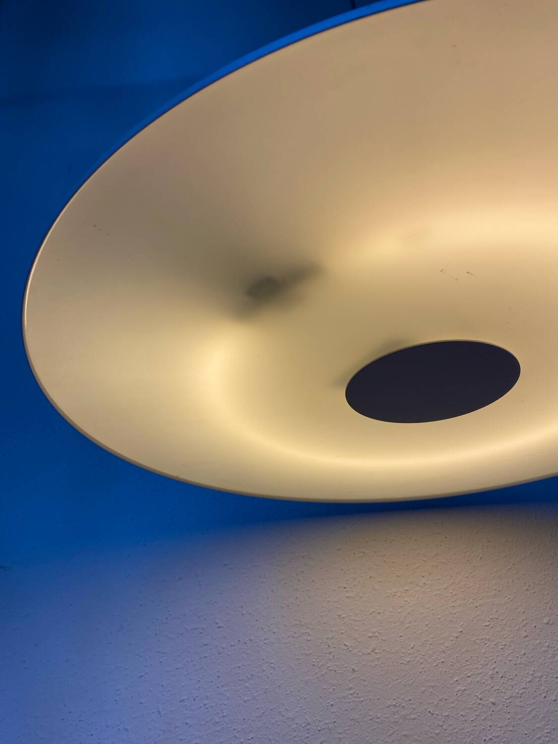 Vintage space age ufo pendant lamp by massive