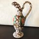 Carafe pitcher with handle, Vallauris style, sea foam, HYERES, vintage 60s