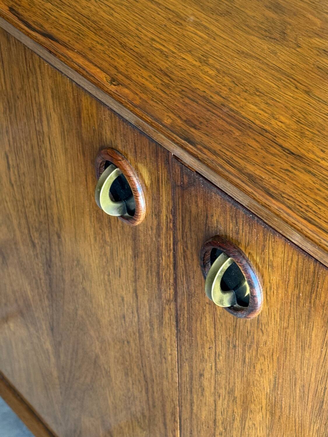 Italian rosewood sideboard 1960