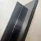 Large black magazine rack by Giotto Stoppino for Kartell, Italy 1970.
