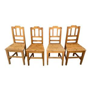 chaises rustiques