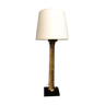 Gilded wooden lamp, twentieth century