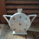 Sucrier en porcelaine fleurs rose