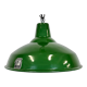 Industrial Green Enamel Factory Lamp from Benjamin, 1960s