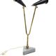 Mid-century double light table lamp, Italy 1960s