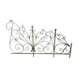 Grille en fer forgé provenant d'une église