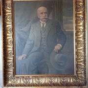Portrait of a bourgeois, dated and signed.