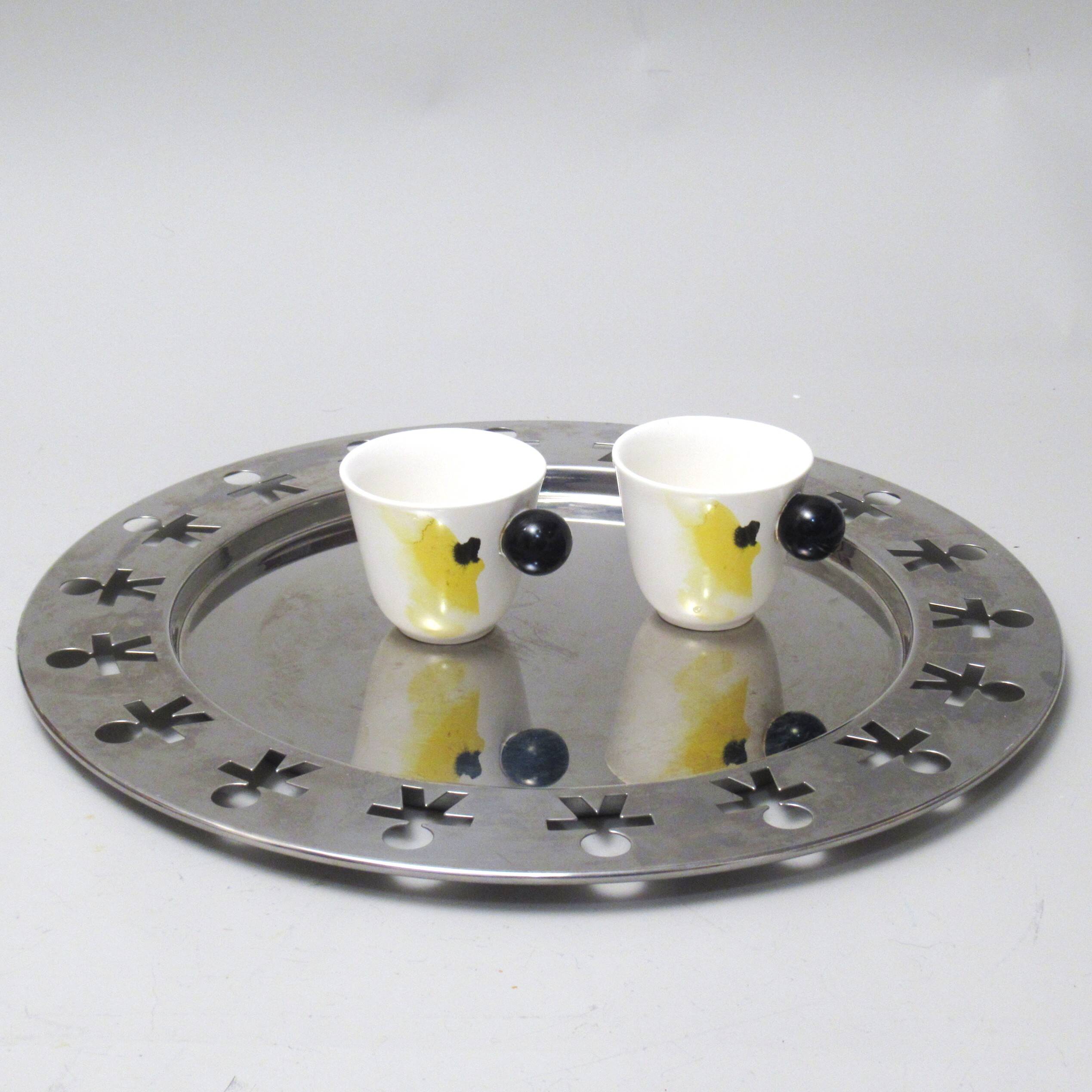 Round plateau Girotondo King Kong Alessi 1989