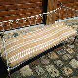 Forged iron bench