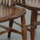 ensemble de deux chaises stickback Windsor anglaises antiques du 19e siècle