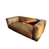 Flamant leather sofa