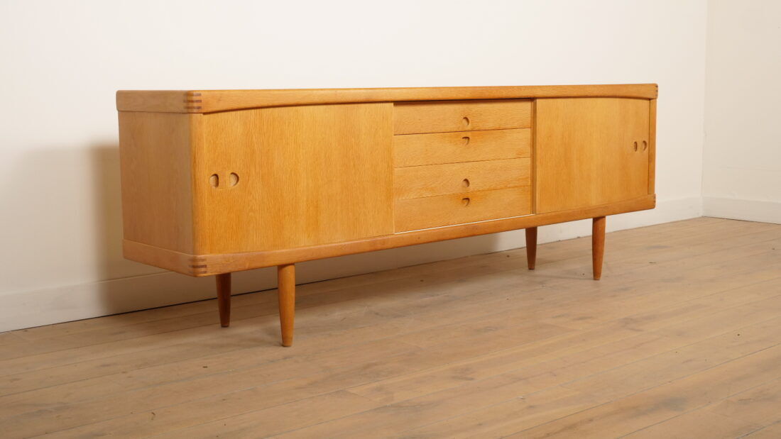 Vintage Sideboard | Oak | Bramin | H.W. Klein | 225 cm