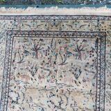 Persian Wool and Silk Rug, 185 x 125 cm