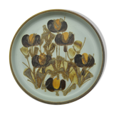 Plat en faïence de la série Baca de Ellen Malmer pour Royal Copenhagen