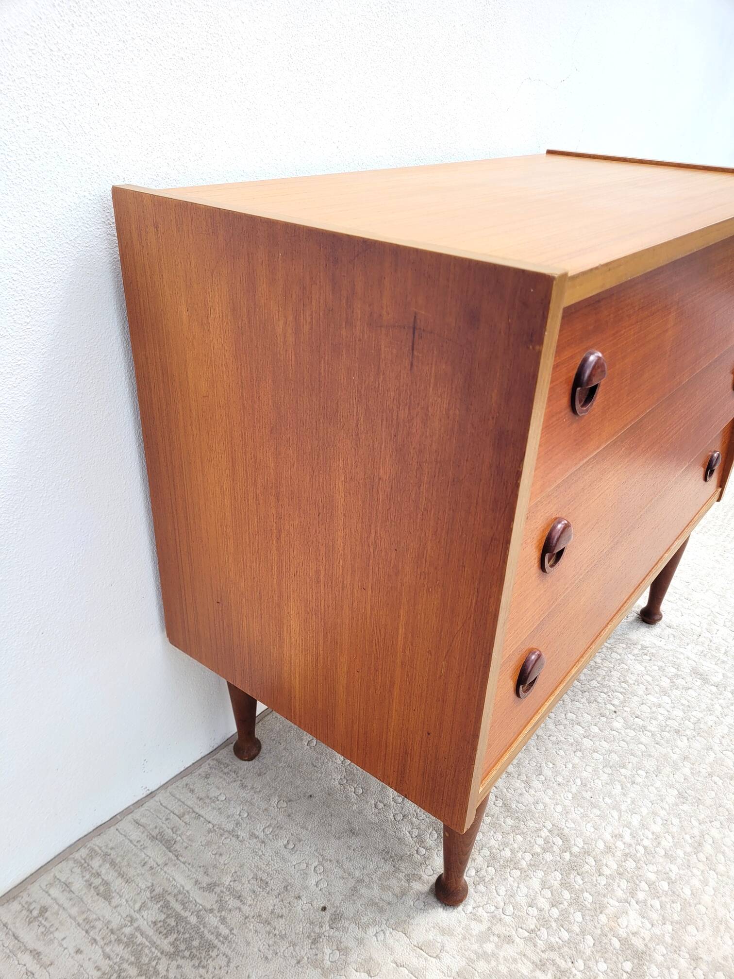 Scandinavian chest of drawers 1960 3t