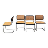 4 Cesca Chairs by M. Breuer