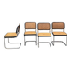 4 Chaises Cesca de M. Breuer