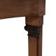 Elegant Italian Console Table, Black Marble Top, 1950s Empire Revival