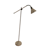 Vintage e-reader floor lamp articulated arm design