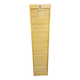 Large vintage 70s wooden curtain filing cabinet