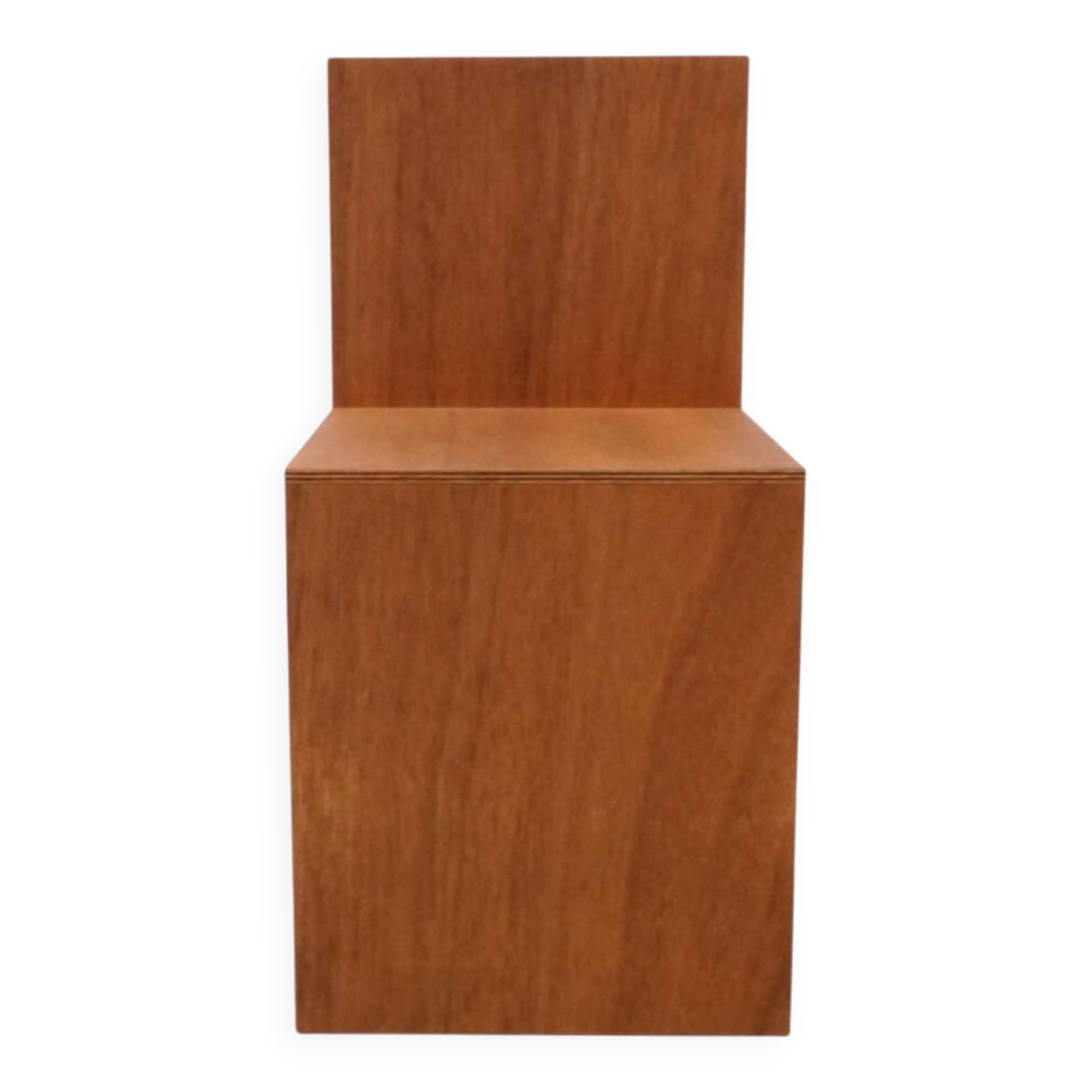 Donald Judd, No. 84 Open Side Chair in Plywood