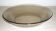 Grand plat en verre fumé 27,5 cm