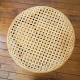 Stool with caning