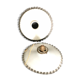 Suspension rises and falls opaline