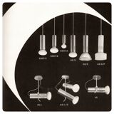 Pair of sconces A5 by Alain Richard, edition Pierre Disderot, circa 1958 - France