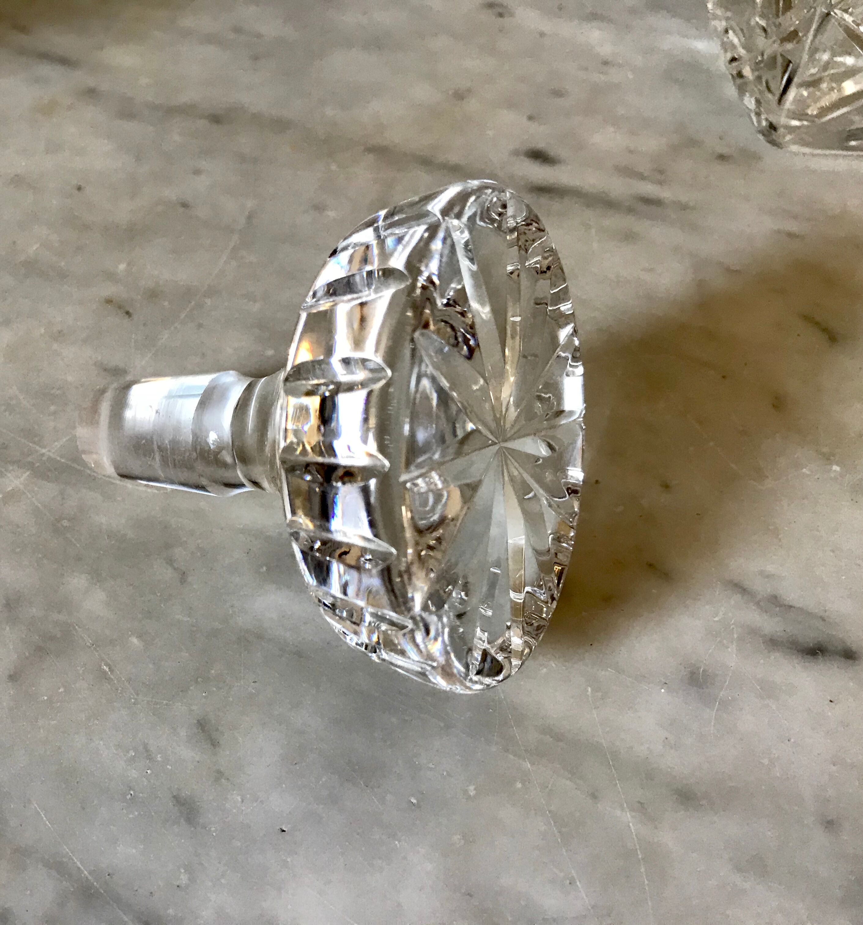 Crystal whisky carafe