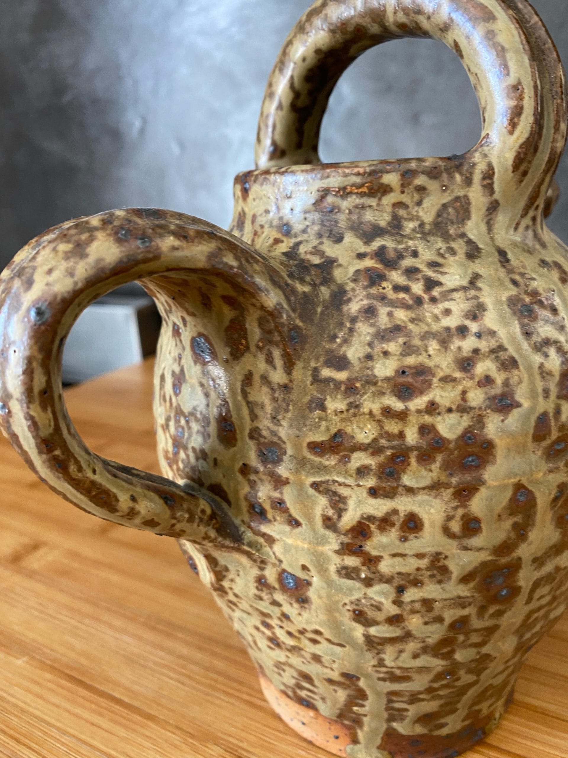 Stoneware jug André Bodin