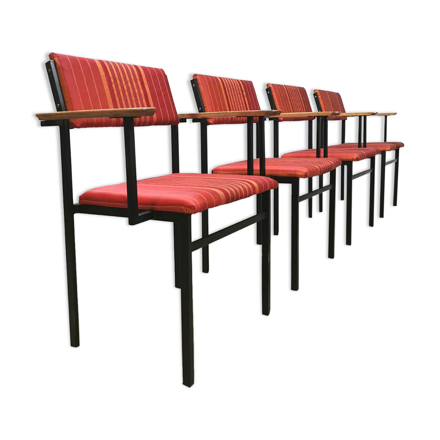 Chaises à manger vintage design néerlandais