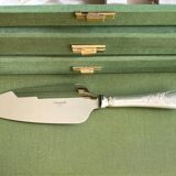 Importante ménagère Christofle Marly métal argenté 74 pièces coffret TBE