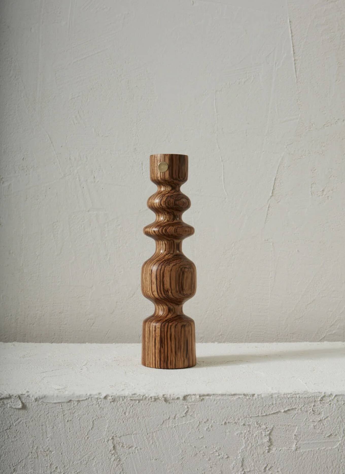 Olympe Zebrano candle holder - Romie Objetti