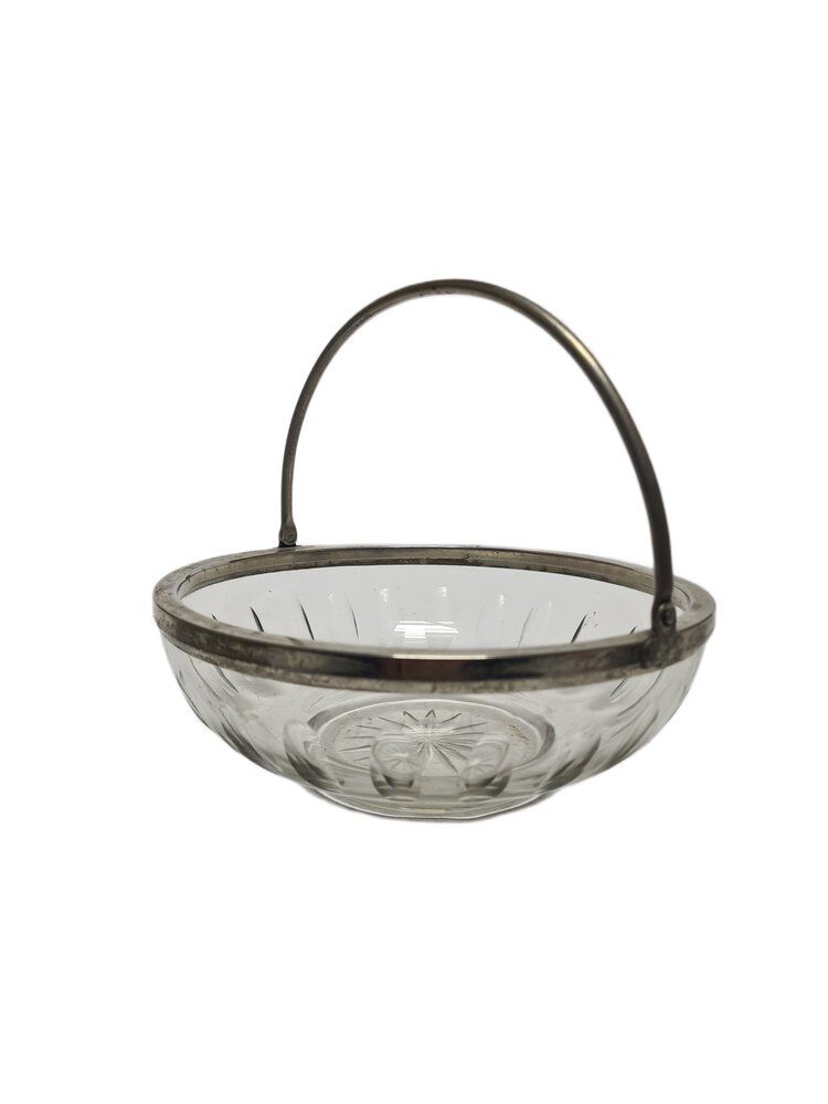 Art Nouveau fruit basket, 1890s