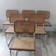 Lot de 6 chaises par Marcel Breuer Cesca B32