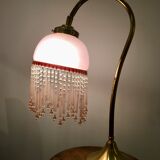 Swan collar and stamps lamp