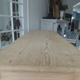 Vintage sideboard in raw pitchpin