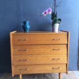 Vintage chest of drawers 1950