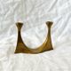 Harjes Brutalist Bronze Candle Holder