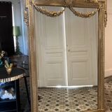 Large Napoleon style mirror