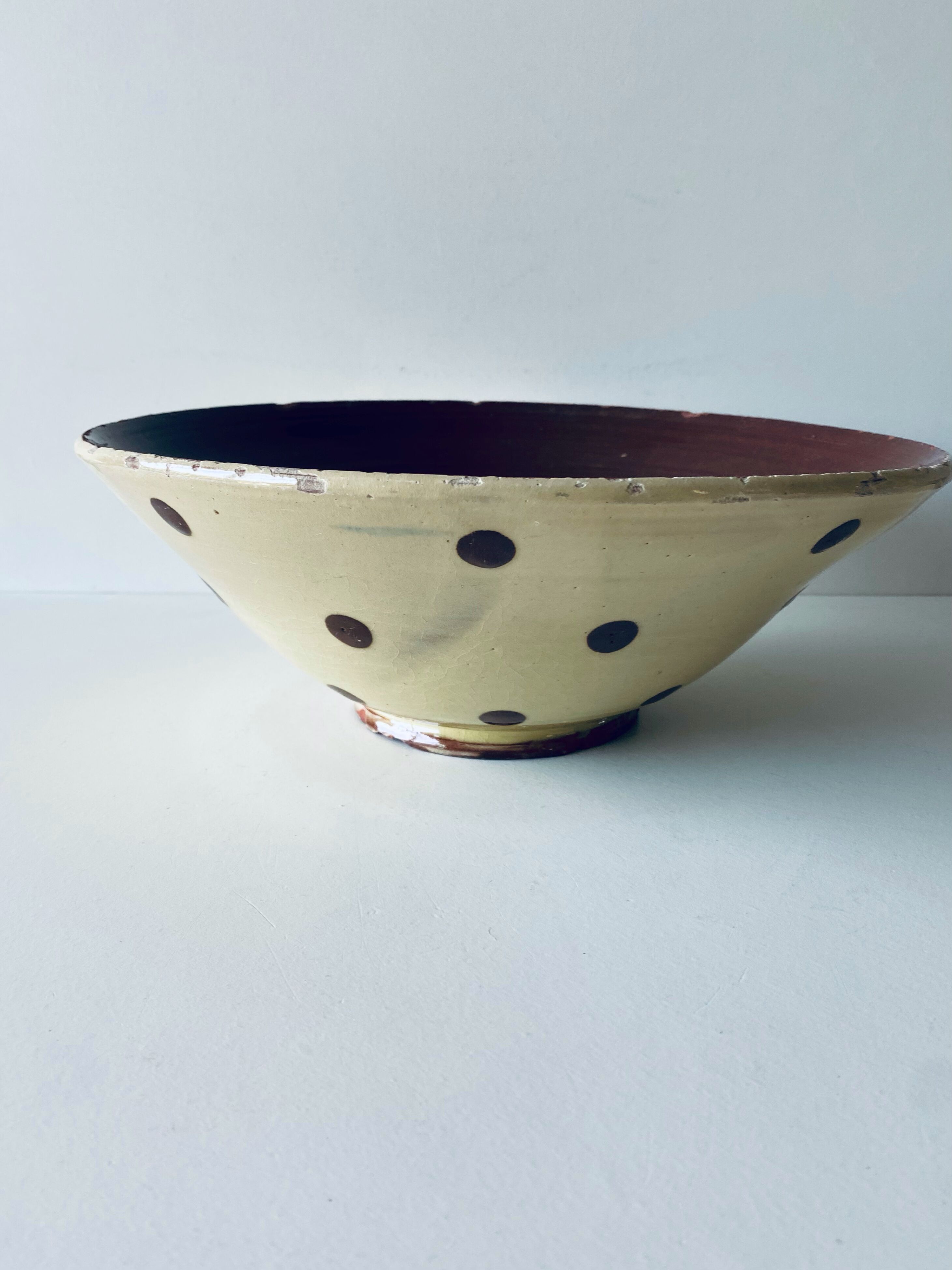 Old Savoyard pottery in terracotta