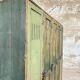 5-door cloakroom in patinated wood