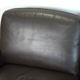 De Sede DS-31 vintage 1960s design leather 3-seater sofa