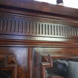 Parisian showcase in Walnut 1900