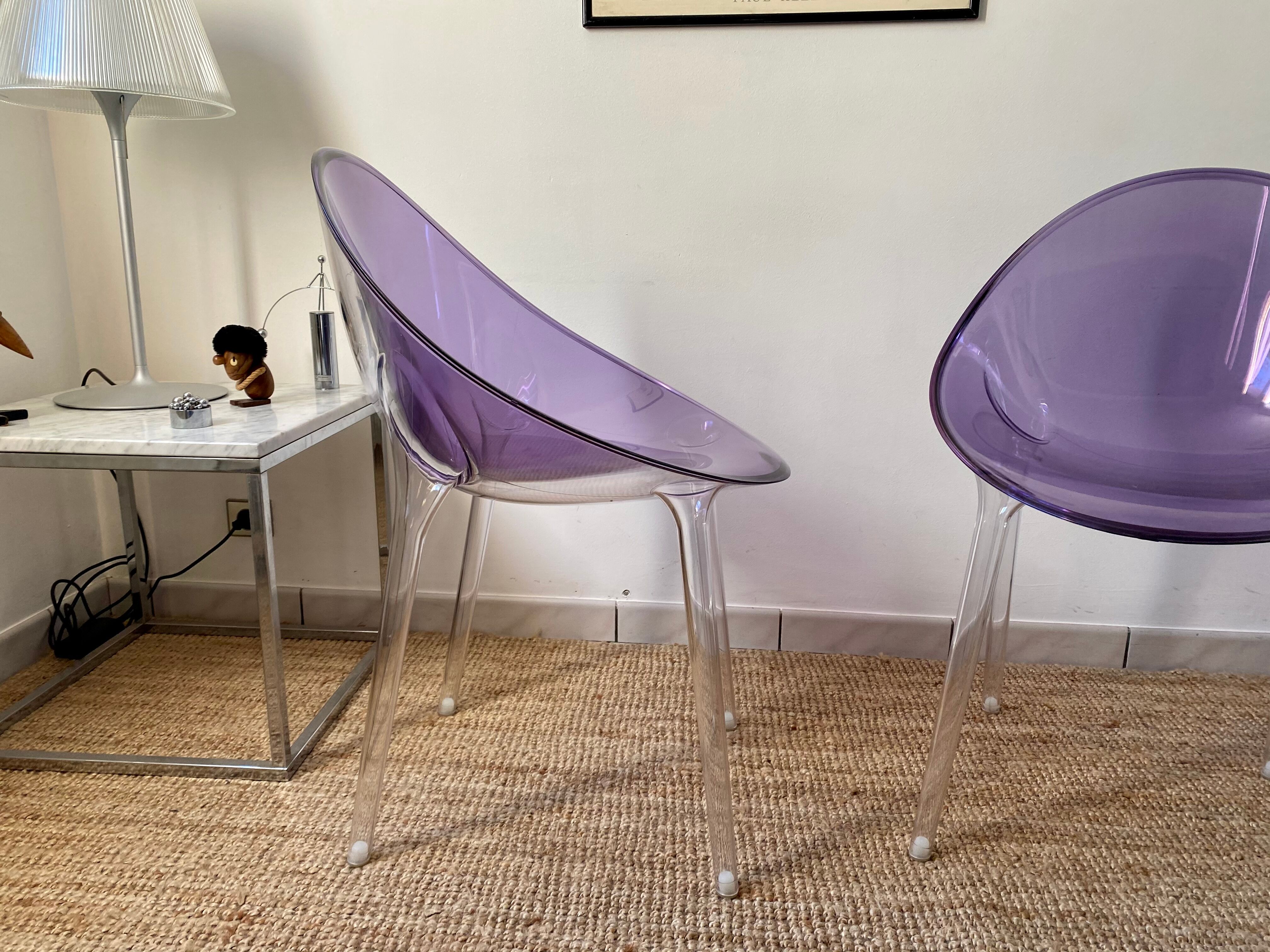 Fauteuil Kartell Mr impossible design Philippe Starck