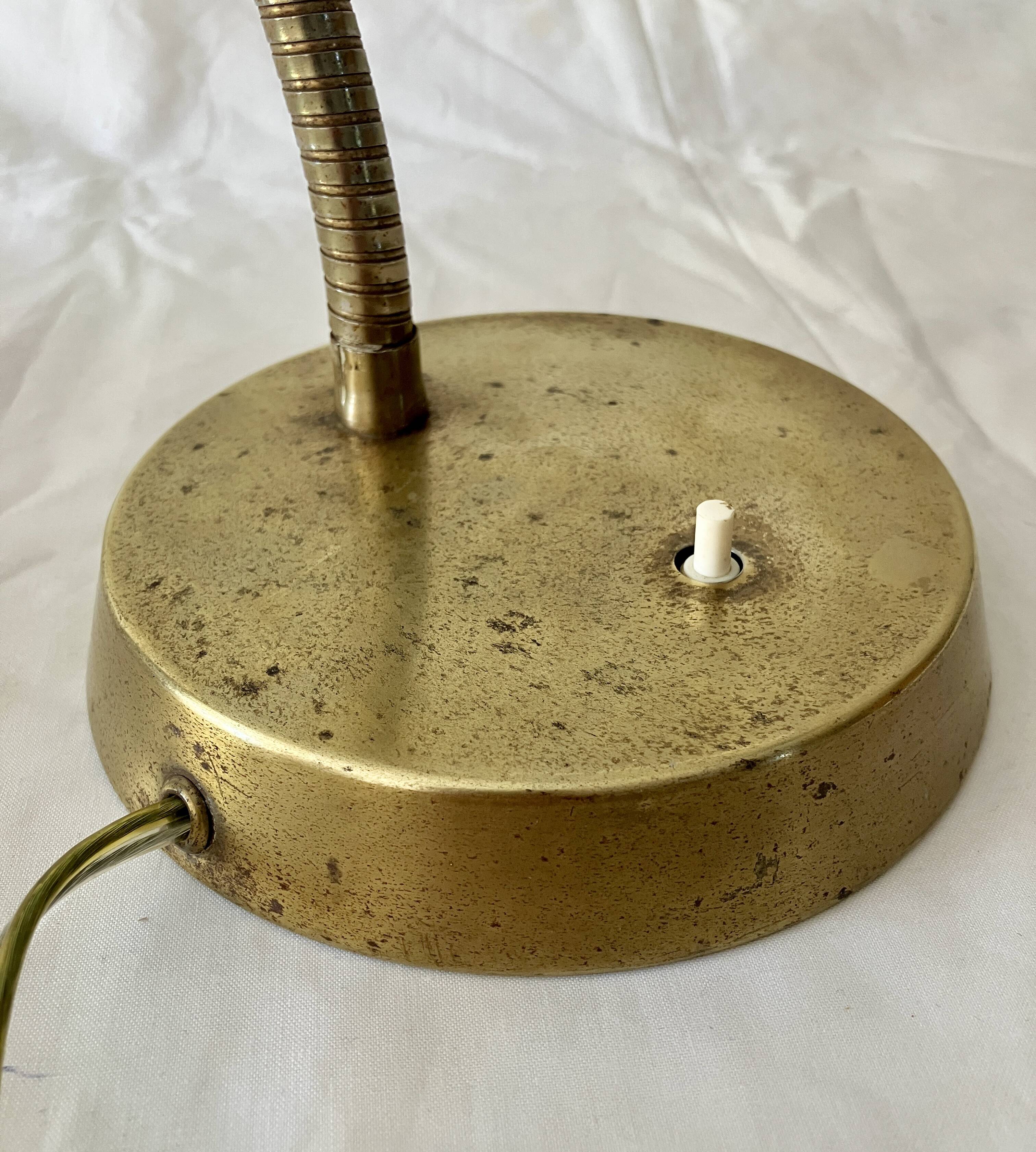 Lampe années 60 fibre de verre