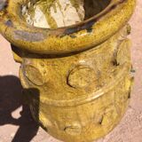 Tamegroute pottery enamelled planter